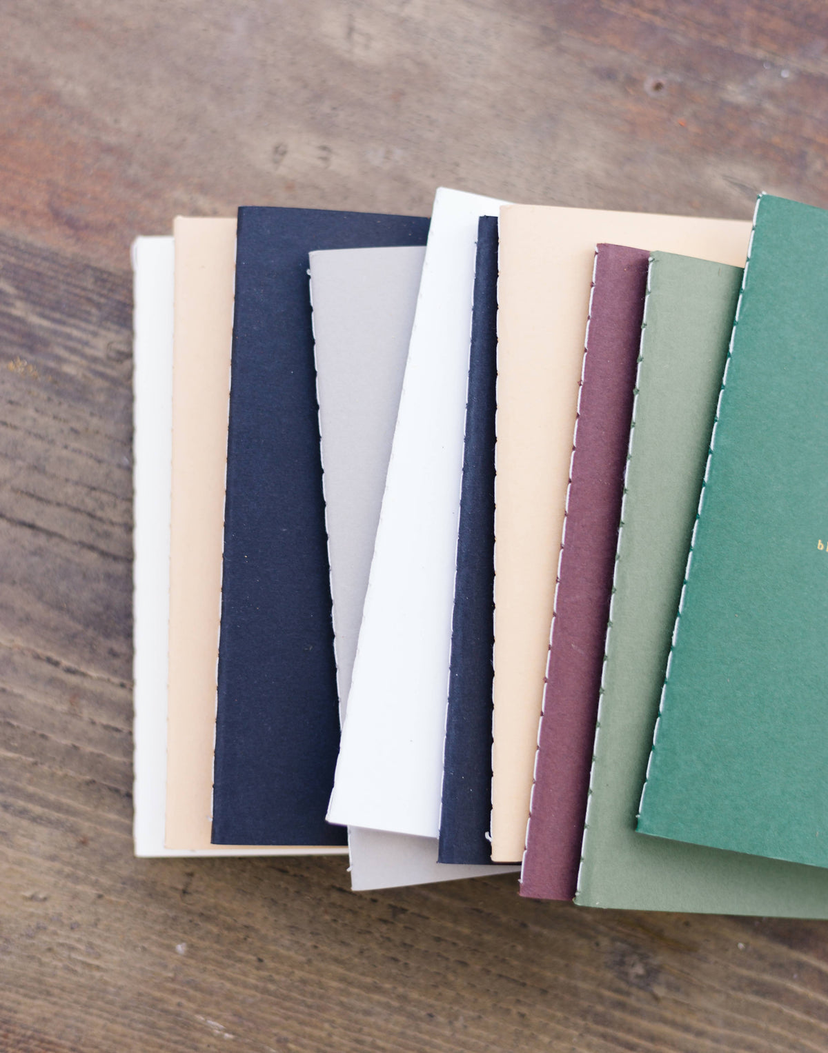 Wedding Vows Blind Deboss Mini Saddle Stitch Notebook: White
